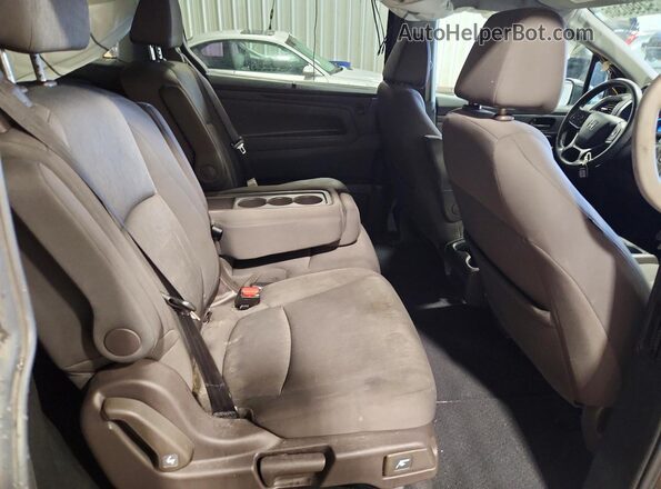 5FNRL6H54JB081461 2018 HONDA ODYSSEY Gray Rear interior view