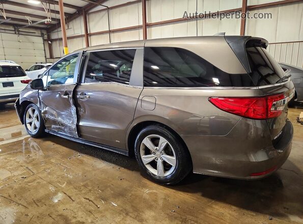 5FNRL6H54JB081461 2018 HONDA ODYSSEY Gray Rear left