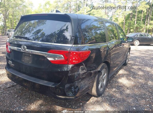 5FNRL6H54JB086823 2018 HONDA ODYSSEY Black Trasero derecho