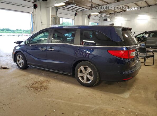 5FNRL6H54JB103295 2018 HONDA ODYSSEY Blue Rear left