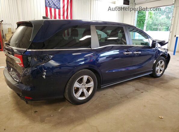 5FNRL6H54JB103295 2018 HONDA ODYSSEY Blue Rear right