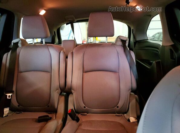 5FNRL6H54JB103295 2018 HONDA ODYSSEY Blue Rear seats view