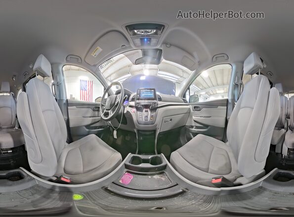 5FNRL6H54JB103295 2018 HONDA ODYSSEY Blue 