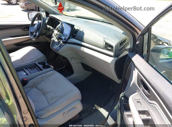 5FNRL6H54KB015669 2019 HONDA ODYSSEY Gray Вид салону спереду