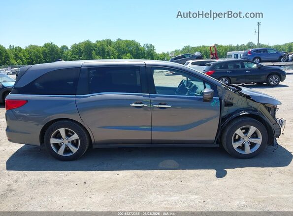 5FNRL6H54KB015669 2019 HONDA ODYSSEY Gray Вид задньої частини салону