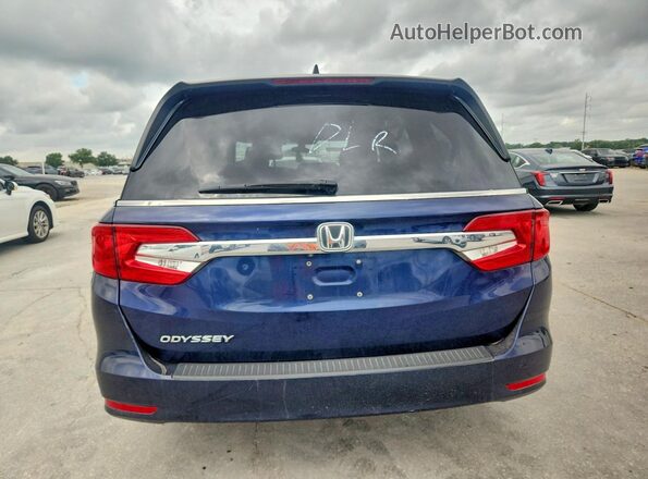5FNRL6H54KB034867 2019 HONDA ODYSSEY Blue 