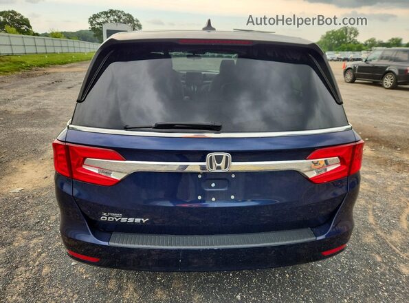 5FNRL6H54KB042788 2019 HONDA ODYSSEY Blue Vista trasera