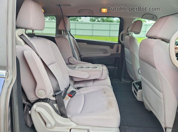 5FNRL6H54KB042788 2019 HONDA ODYSSEY Blue Vista interior trasera