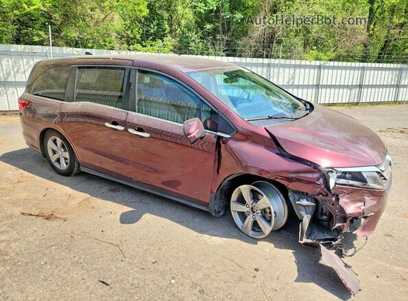 5FNRL6H54KB133169 2019 HONDA ODYSSEY Maroon 