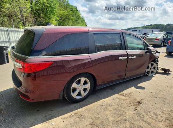 5FNRL6H54KB133169 2019 HONDA ODYSSEY Maroon 