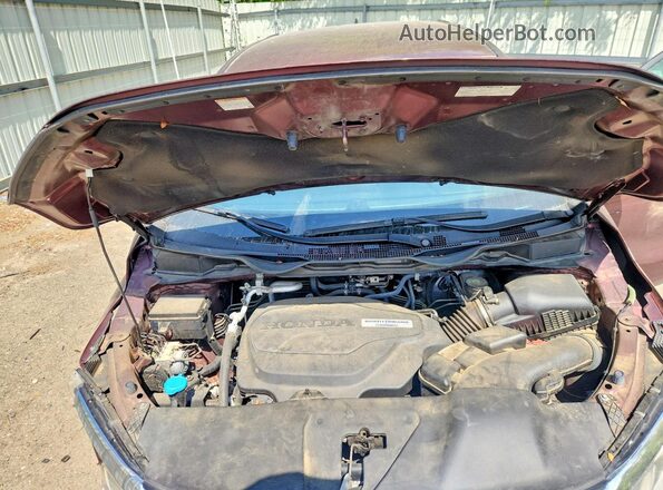 5FNRL6H54KB133169 2019 HONDA ODYSSEY Maroon 