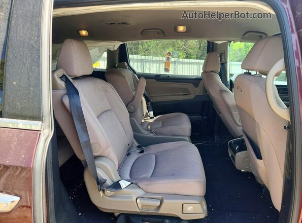5FNRL6H54KB133169 2019 HONDA ODYSSEY Maroon 