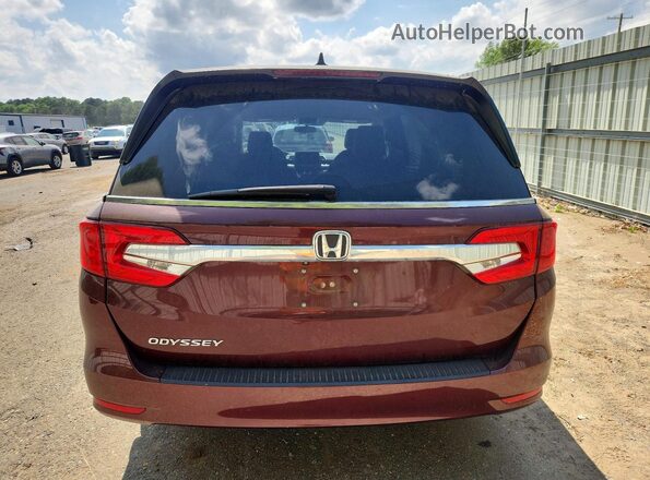5FNRL6H54KB133169 2019 HONDA ODYSSEY Maroon 