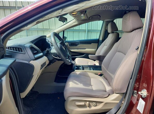 5FNRL6H54KB133169 2019 HONDA ODYSSEY Maroon 