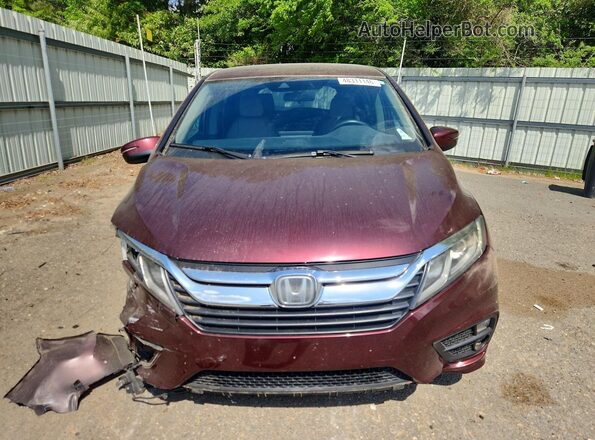5FNRL6H54KB133169 2019 HONDA ODYSSEY Maroon 