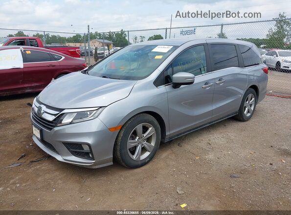 5FNRL6H54LB045935 2020 HONDA ODYSSEY Silver Передня ліва чверть