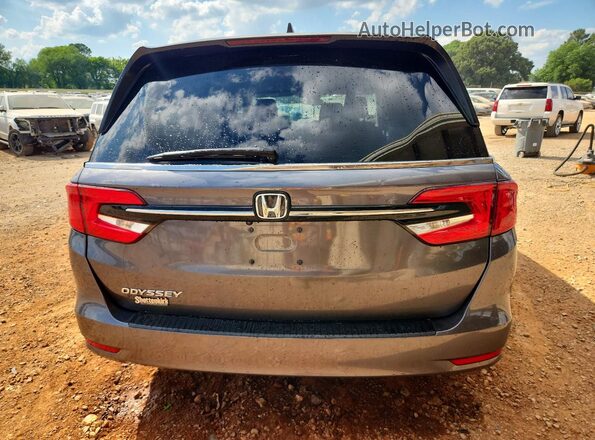 5FNRL6H54NB010766 2022 HONDA ODYSSEY Gray Вид ззаду