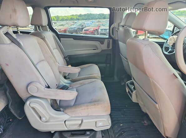 5FNRL6H54NB010766 2022 HONDA ODYSSEY Gray Вид задньої частини салону