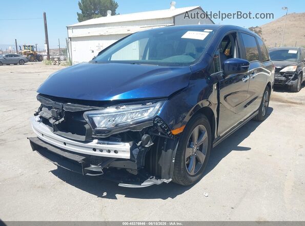 5FNRL6H54RB039528 2024 HONDA ODYSSEY Blue 