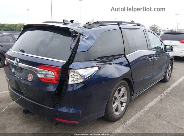 5FNRL6H55JB046248 2018 HONDA ODYSSEY Dark Blue Tył prawy