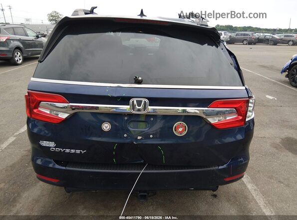 5FNRL6H55JB046248 2018 HONDA ODYSSEY Dark Blue 