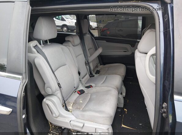5FNRL6H55JB046248 2018 HONDA ODYSSEY Dark Blue Widok naklejki z numerem VIN