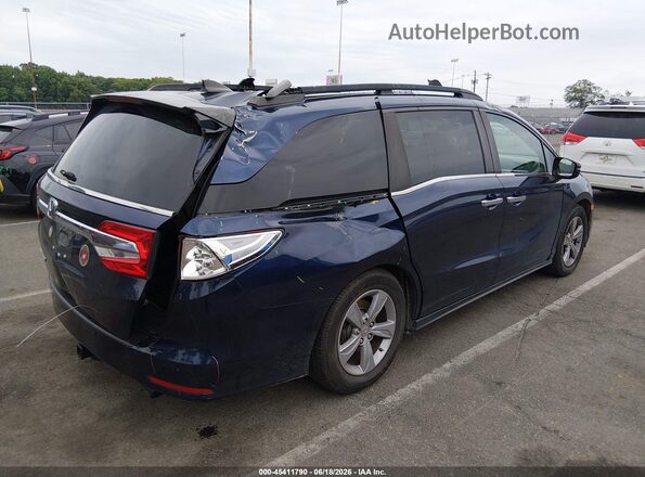 5FNRL6H55JB046248 2018 HONDA ODYSSEY Dark Blue Widok z przodu