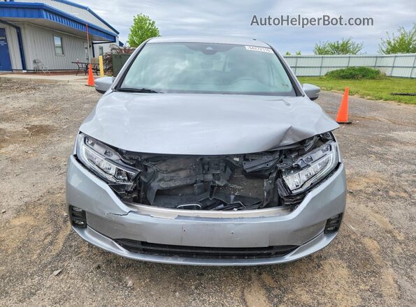 5FNRL6H55MB020463 2021 HONDA ODYSSEY Gray Front view