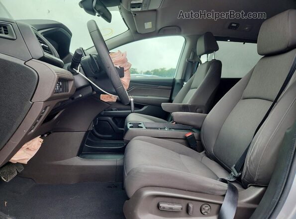 5FNRL6H55MB020463 2021 HONDA ODYSSEY Gray Front interior view