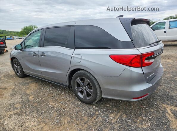 5FNRL6H55MB020463 2021 HONDA ODYSSEY Gray Rear left