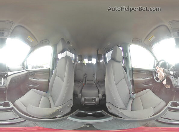 5FNRL6H55MB020463 2021 HONDA ODYSSEY Gray 360 interior view
