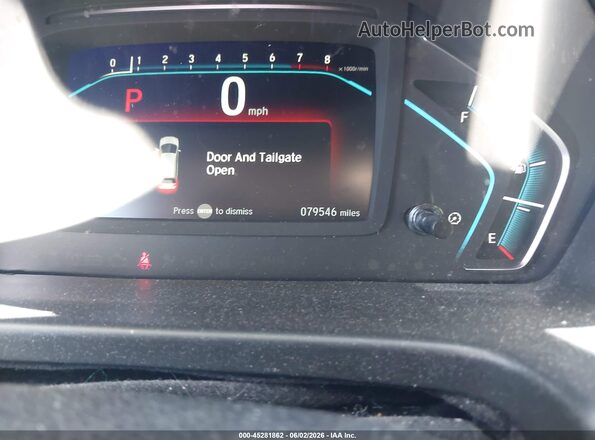5FNRL6H56JB070509 2018 HONDA ODYSSEY Blue 