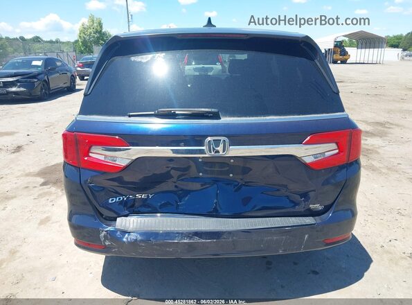 5FNRL6H56JB070509 2018 HONDA ODYSSEY Blue 