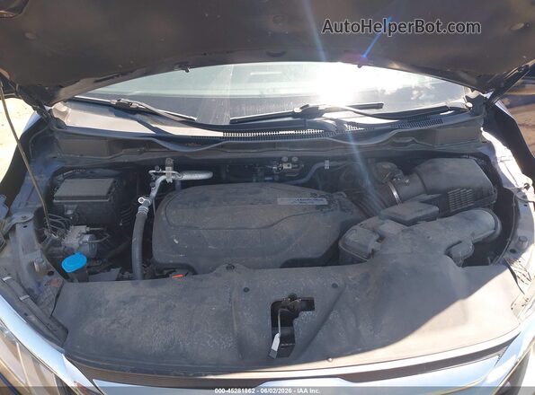 5FNRL6H56JB070509 2018 HONDA ODYSSEY Blue Widok z tyłu