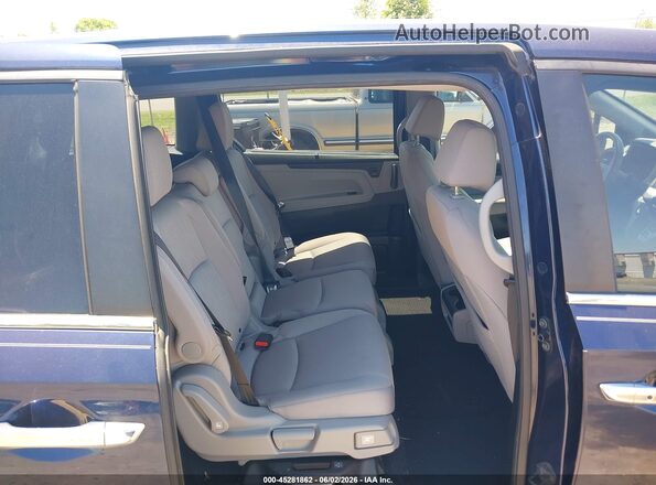5FNRL6H56JB070509 2018 HONDA ODYSSEY Blue Widok naklejki z numerem VIN