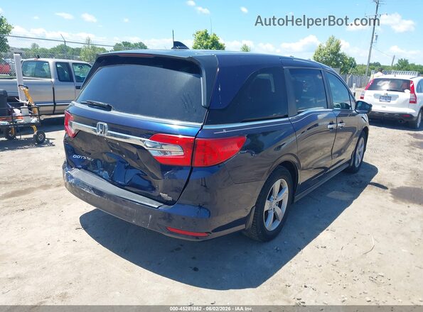 5FNRL6H56JB070509 2018 HONDA ODYSSEY Blue Tył prawy