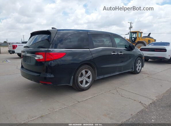 5FNRL6H56JB073815 2018 HONDA ODYSSEY Black Rear right