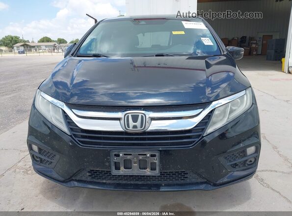 5FNRL6H56JB073815 2018 HONDA ODYSSEY Black Front view