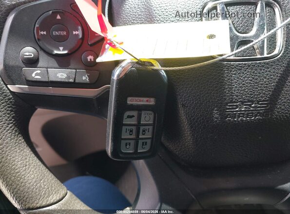 5FNRL6H56JB073815 2018 HONDA ODYSSEY Black Dashboard view
