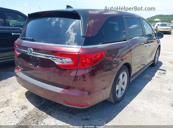 5FNRL6H56JB110006 2018 HONDA ODYSSEY Maroon 