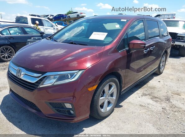 5FNRL6H56JB110006 2018 HONDA ODYSSEY Maroon 