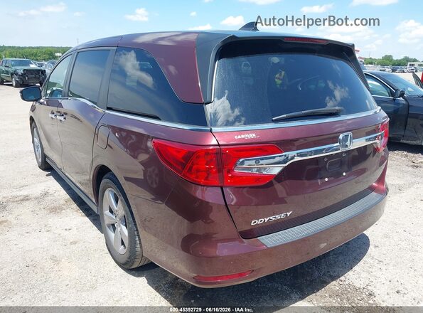 5FNRL6H56JB110006 2018 HONDA ODYSSEY Maroon 
