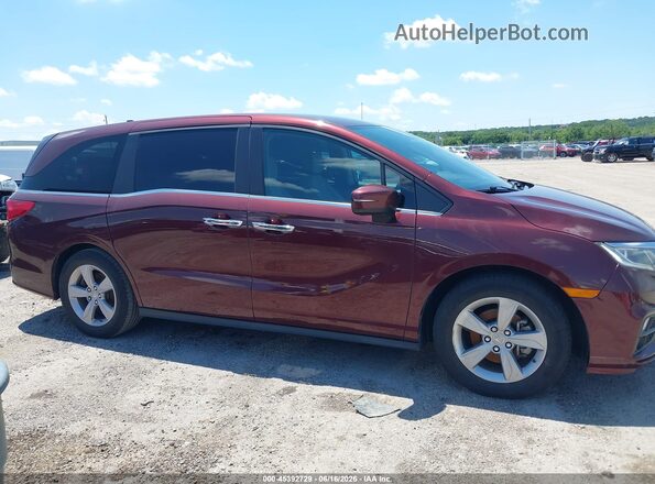 5FNRL6H56JB110006 2018 HONDA ODYSSEY Maroon 