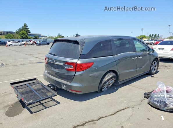 5FNRL6H56KB011591 2019 HONDA ODYSSEY Gray Trasero derecho