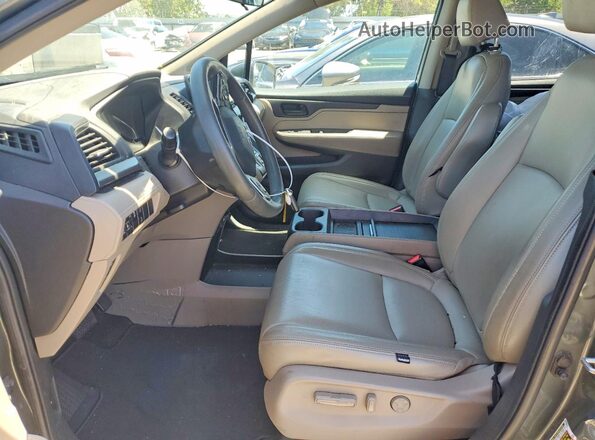 5FNRL6H56KB011591 2019 HONDA ODYSSEY Gray Vista interior delantera