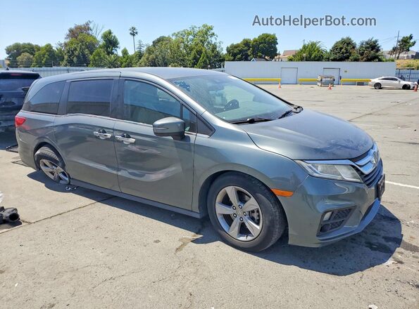 5FNRL6H56KB011591 2019 HONDA ODYSSEY Gray Delantero derecho