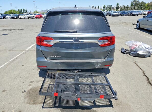 5FNRL6H56KB011591 2019 HONDA ODYSSEY Gray Vista trasera