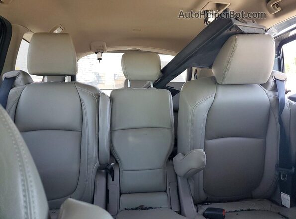 5FNRL6H56KB011591 2019 HONDA ODYSSEY Gray Vista de los asientos traseros