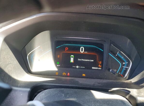 5FNRL6H56KB011591 2019 HONDA ODYSSEY Gray Vista del cuadro de instrumentos