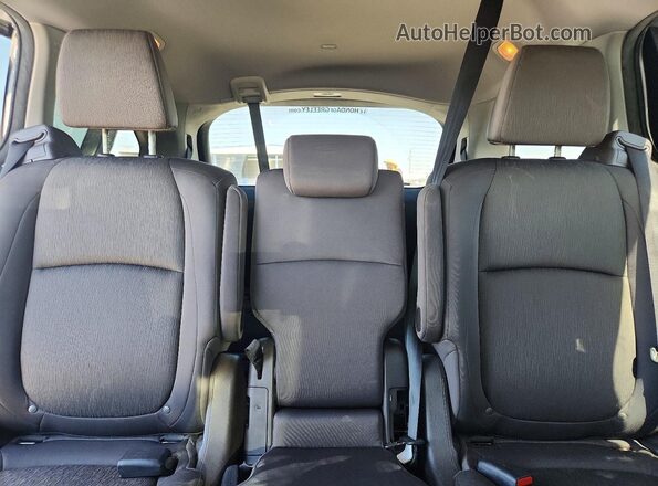 5FNRL6H56KB034806 2019 HONDA ODYSSEY Silver უკანა სავარძლების ხედი